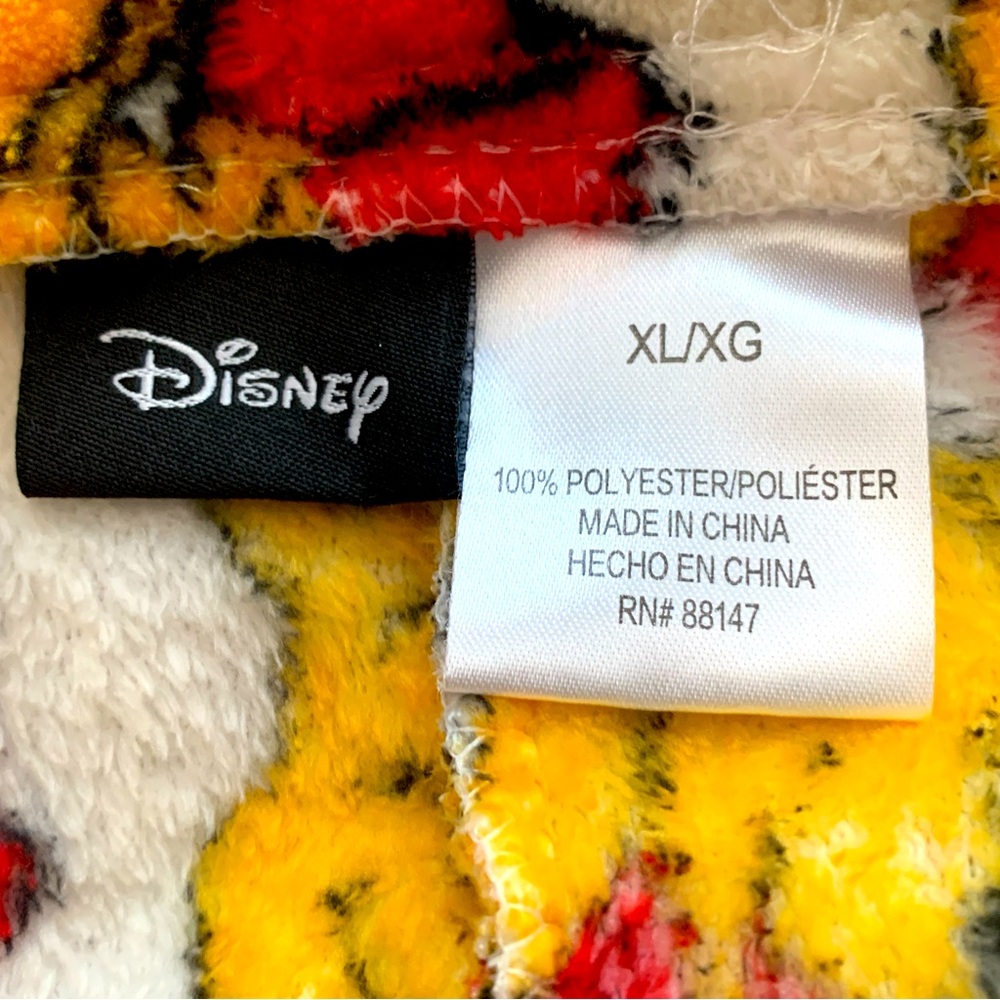 DISNEY Winnie The Pooh Fleece Lounge Pants XL Youth - Picture 7 of 8